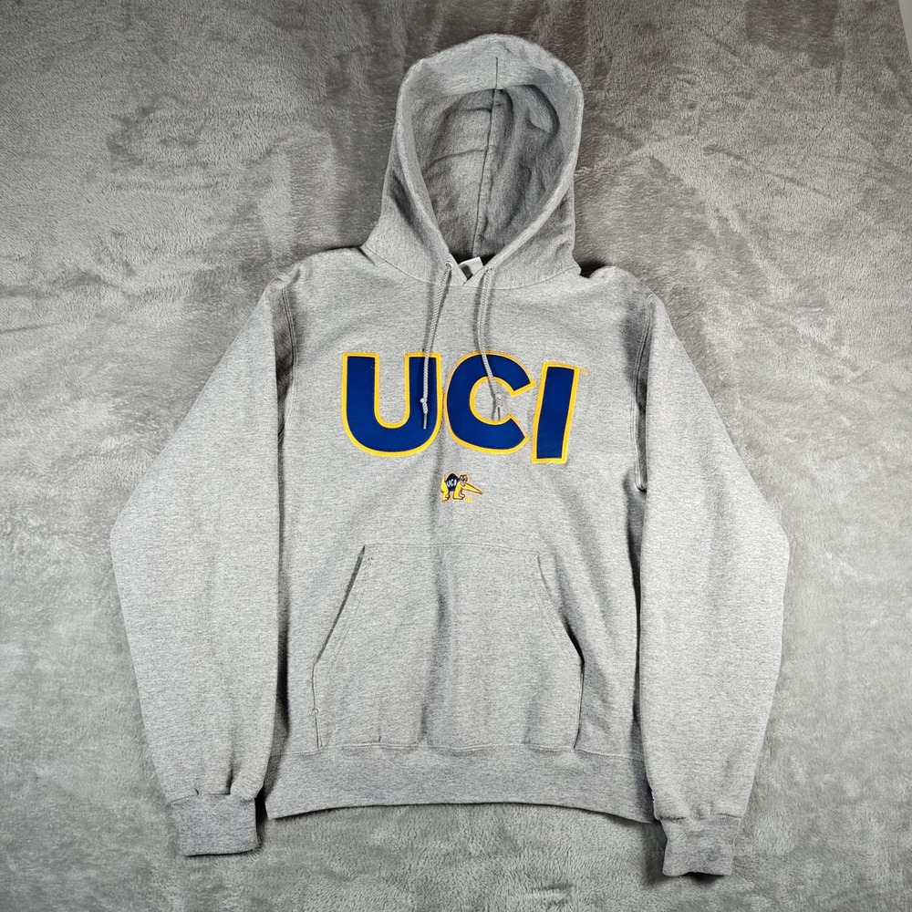 UC Irvine Hoodie Mens Small UCI Champion Peter the Anteater Embroidered Pullover